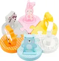 Produktbild: small foot Steckpuzzle Pastell, Motorikspielzeug, mit 6 abnehmbaren Tierfiguren,