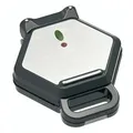 Produktbild: Unold 48245 Bobby Waffeleisen sechseckig für 1 Waffel(n) 700 W Schwarz/Weiß