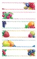 Produktbild: AVERY Zweckform 59473 Marmeladen Etiketten Obst (wiederablösbar) 18 Aufkleber