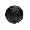 Produktbild: Karlsson Wanduhr Sensu - Schwarz - Ø40cm - Rund - Stahl - Wanduhr Modern Wohnzimmer - Wanduhren