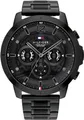 Produktbild: Tommy Hilfiger Multifunktionsuhr LUCA 1710494, Quarzuhr, Armbanduhr, Herrenuhr, Datum, Edelstahlarmband