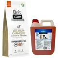 Produktbild: BRIT CARE Dog Hypoallergenic Dog Show Champion Salmon & Herring 12kg + LAB V Lachsöl 5l