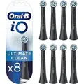 Produktbild: Oral-B iO Ultimative Reinigung Ersatzbürste schwarz, 8 Stück