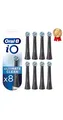 Produktbild: Oral-B iO Ultimative Clean Reinigung Aufsteckbürste - Schwarz, 8er Pack NEU