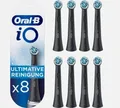 Produktbild: 8X Oral-B iO UltimativeReinigung Aufsteckbürsten - Schwarz - 8er Pack NEU