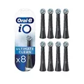 Produktbild: Oral-B iO Ersatzbürsten Schwarz 8 Stück