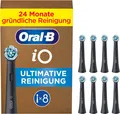 Produktbild: Oral-B iO 8x Aufsteckbürsten Ultimative Reinigung Ersatz für elektrische Zahnbür
