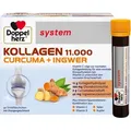 Produktbild: Doppelherz system Kollagen 11,000 Curcuma + Ingwer Lösung für eine normale Knorpelfunktion und zur Unterstützung eines normalen Knochenerhalts, ...