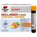Produktbild: Doppelherz system Kollagen 11.000 Curcuma + Ingwer