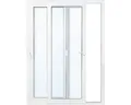 Produktbild: Schiebetür Kunststoff weiß 2500x2000 mm