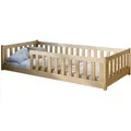 Produktbild: Kids Collective Bodenbett, Natur, Holz, 80x180 cm, Kinder- & Jugendzimmer, Kindermöbel, Kinderbetten, Kindereinzelbetten