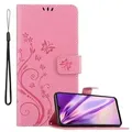 Produktbild: Cadorabo Hülle für Huawei P30 LITE Schutz Hülle in Rosa Schutzhülle Handy Hülle Etui Case Blumen Flower