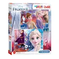 Produktbild: 8005125216093 Puzzle 2x60 elementów Frozen 2 CLEMENTONI 21609 CLEMENTONI