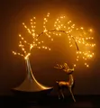 Produktbild: LED Leuchtzweig 120 cm 160 LED warmweiß Lichterzweig Innen und Außen Dekoleuchte