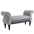Produktbild: HOMCOM Sitzbank, Schaumstoff, 1-Sitzer, BxHxT: 117 x 58 x 40 cm - rosa