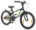 Produktbild: LÖWENRAD Kinder Fahrrad ab 6 Jahre | 20 Zoll Rad | Schwarz