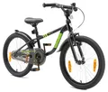 Produktbild: Löwenrad Kinderfahrrad Sport, 20 Zoll, ab 126 cm, 6 - 9 Jahre, Jungen, Mädchen, 1 Gang, Handbremse, Rücktrittbremse, Kettenschutz, Höhenverstellbar