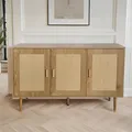 Produktbild: riess-ambiente Design Sideboard VIENNA 120cm natur Wiener Geflecht Kommode Anrichte Schrank