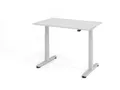 Produktbild: HAMMERBACHER elektrisch höhenverstellbarer Schreibtisch VXMST12/5/S lichtgrau