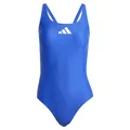 Produktbild: adidas Mädchen Solid Small Logo Swimsuit, Semi Lucid Blue/White, 5-6 Years