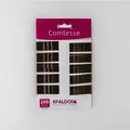 Produktbild: Efalock Comtesse 5cm brown 100Stk Haarklemme