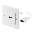 Produktbild: Wentronic Goobay HDMI Wanddose - 1 x HDMI A-Buchse > 1 x HDMI A-Buchse (51722)