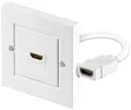 Produktbild: goobay HDMI Wanddose weiß