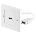Produktbild: HDMI Wanddose 1 x HDMI-Buchse 1080p HDTV Geschirmt