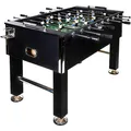Produktbild: GAMES PLANET® Profi Tischfussball Leeds Kicker  (SCHWARZ)
