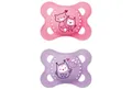 Produktbild: MAM Schnuller Original Pure Silikon girl 'Fuchs / Eule' 2er Set