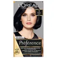 Produktbild: L'Oreal Paris Haarfarbe Präferenz Napoli Schwarz 50ml Intensiv