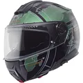 Produktbild: Motorrad Helm 65 (XXXL) - Schuberth C5 Globe Klapphelm - schwarz-grün-gold