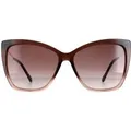 Produktbild: Jimmy Choo Cat Eye Damen Braun Schattiert Beige Braun Farbverlauf Seba/S