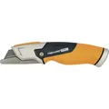 Produktbild: Fiskars Universalmesser mit feststehender Klinge, Länge 18,2 cm, Rostfreier Stahl/Kunststoff, Schwar (Cutter) (FS1027222)