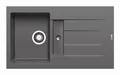 Produktbild: Einbauspüle ATHLOS (86x50) 1 1/4B 1D in Pyragranite Iron Grey