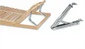 Produktbild: Hettich Bett-Verstellbeschlag für Kopf- und Fußteile MultiFlex, 25173 140kg, Stahl vz