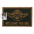 Produktbild: Kokos Fußmatte Star Wars Welcome you are Türmatte Schmutzfangmatte Yoda