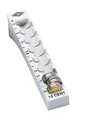 Produktbild: Wedo 160701037 Münzrille (0,10 Euro, 10 Cent, Kunststoff für 75 Münzen mit Markierungen 18 x 4,5 x 3,2 cm) lichtgrau