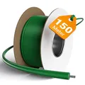 Produktbild: Wiltec 150 m Mähroboter Begrenzungskabel Ø 2,45 mm, verzinnter Kupferdraht, Leitkabel für Rasenroboter, Universal Begrenzungsdraht kompatibel mit diversen Rasenmähern