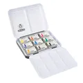 Produktbild: Schmincke – AKADEMIE® Aquarell Farbkasten, Grundsortiment 9 x 1/1 Näpfchen, 75 789 097, Metallkasten, hoch lichtechte Farbtöne, feine Künstler-Aquarellfarben