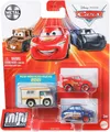 Produktbild: Mattel Disney Pixar Cars Mini Racers Spielzeugautos Set 3St