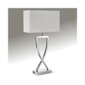 Produktbild: tectake Tischleuchte, modernes Design, blendfreies Licht, Kippschalter am Kabel, 27 x 12 x 51,5 cm