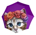 Produktbild: doppler Modern.Art Long Automatic Regenschirm Little Beauty violett Motiv