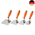 Produktbild: Mivos Stukateurkellen-Set 4-teilig - 60 mm 80 mm 100 mm 120 mm - Edelstahl
