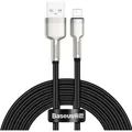 Produktbild: Baseus USB cable for Lightning Cafule, 2.4A, 2m (black) (2 m) (CALJK-B01)
