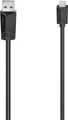 Produktbild: Hama 00200607 USB Kabel 0,75 m USB 2.0 Micro-USB A USB A Schwarz (00200607)