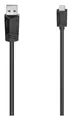 Produktbild: Hama 200607 0,48 Gbit/s Micro-USB A auf USB A Männlich 0,75 m  Schwarz