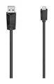 Produktbild: Hama 200607 0,48 Gbit/s Stecker Micro-USB A auf USB A 0,75 m  Schwarz