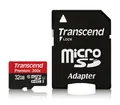 Produktbild: Transcend Premium microSDHC-Card Kit 32GB - TS32GUSDU1