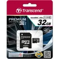 Produktbild: Transcend Premium 400x (32 GB, microSDHC, U1, UHS-I) (TS32GUSDU1)